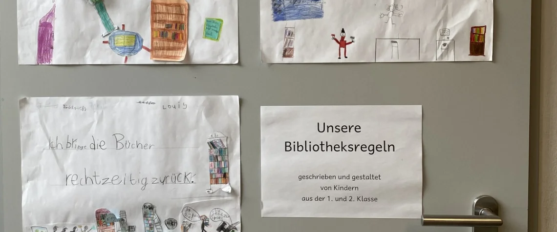 Unsere Bibliotheksregeln